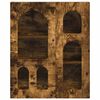 vidaXL Armoire suspendue avec &eacute;tag&egrave;re Ch&ecirc;ne fum&eacute; 59 x 20 x 71,5 cm