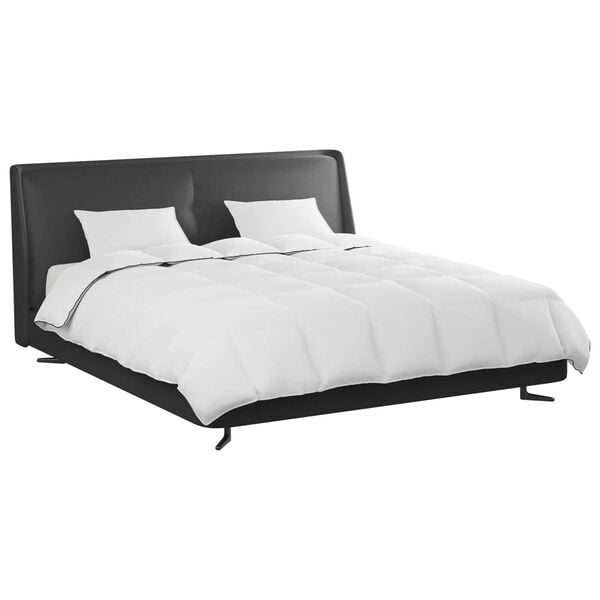 vidaXL Duvet d'hiver avec oreiller 3 pcs Blanc Plume de canard