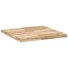 vidaXL Dessus de table carr&eacute; 70x70x4 cm bois massif d'acacia