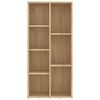 vidaXL Biblioth&egrave;que Ch&ecirc;ne Sonoma 50x25x106 cm Bois d&rsquo;ing&eacute;nierie