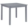 vidaXL Table &agrave; d&icirc;ner de jardin 88x88x74 cm Bois d'acacia massif