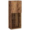 vidaXL Meuble TV 4 pcs Bois ancien Bois d'ing&eacute;nierie