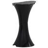 vidaXL Support de cendrier Noir 36x39x71 cm
