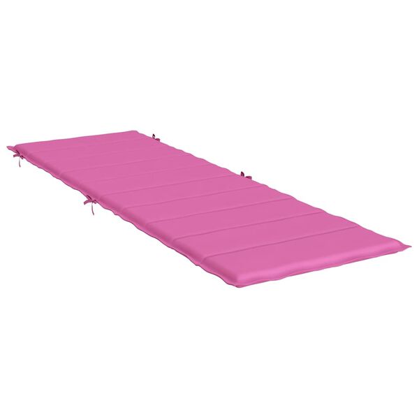 vidaXL Coussin de chaise longue rose tissu oxford