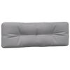 vidaXL Coussins de palette lot de 3 gris tissu