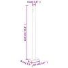 vidaXL Auvent lat&eacute;ral r&eacute;tractable Rouge 180x1000 cm