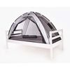 DERYAN Tente lit moustiquaire 200x90x110 cm Argent&eacute;