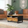 vidaXL Table basse 80x54x40 cm Bois de manguier solide et d'ing&eacute;nierie