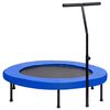 vidaXL Trampoline de fitness avec poign&eacute;e et coussin de s&eacute;curit&eacute; 122cm