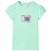 T-shirt pour enfants vert vif 92