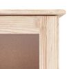 vidaXL Buffet ALTA 77x35x165 cm bois massif de pin