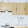 vidaXL Armoire murale de cuisine Lucca ch&ecirc;ne sonoma bois ing&eacute;nierie