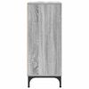 vidaXL Buffet Gris Sonoma 79,5 x 33 x 82 cm Bois d'ing&eacute;nierie