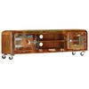 vidaXL Meuble TV 120x30x36 cm Bois de r&eacute;cup&eacute;ration massif