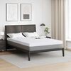 vidaXL Surmatelas Blanc 140 x 190 cm Tissu Jacquard