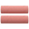vidaXL Ensemble de canap&eacute;s 4 pcs coussins d&eacute;coratifs et coussins Rose