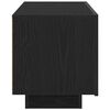 vidaXL Meuble TV Ch&ecirc;ne noir 100 x 35 x 40 cm Bois d'ing&eacute;nierie