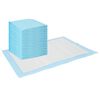 vidaXL Tapis d'entra&icirc;nement pour animaux en tissu non tiss&eacute; 50 pcs