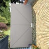 vidaXL Auvent lat&eacute;ral pliable de terrasse Cr&egrave;me 400 x 200 cm