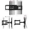 vidaXL Support TV mural pour &eacute;cran 26-70 pouces max VESA 400x400 mm