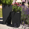 LECHUZA Jardini&egrave;re CUBICO Cottage 30 ALL-IN-ONE Granite