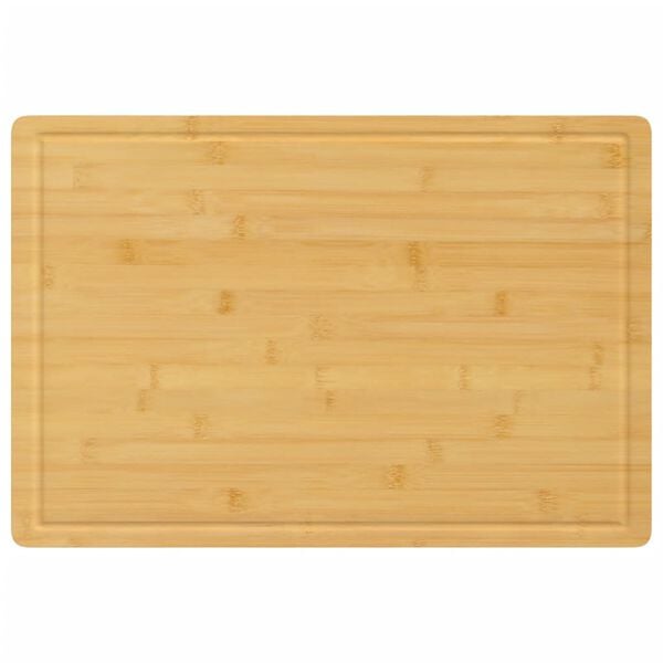 vidaXL Planche à découper 40x60x1,5 cm bambou