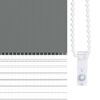 vidaXL Store z&egrave;bre gris fonc&eacute; largeur du tissu 35,9 cm polyester