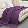 vidaXL Couvertures &agrave; jeter 6 pcs Violet 270 x 240 cm Toison