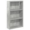 vidaXL Armoire murale de salle de bain Gris B&eacute;ton 30 x 10 x 50 cm