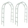vidaXL Arche de jardin 2 pcs pour plantes grimpantes