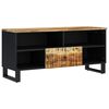 vidaXL Meuble TV 100x33x46 cm bois de manguier et d'ing&eacute;nierie