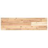 vidaXL &Eacute;tag&egrave;re flottante 100x20x2 cm bois d'acacia massif non trait&eacute;