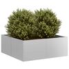 vidaXL Jardini&egrave;re 80x80x30 cm acier galvanis&eacute;