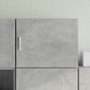 vidaXL Armoire murale gris b&eacute;ton 50x42,5x40 cm bois d'ing&eacute;nierie