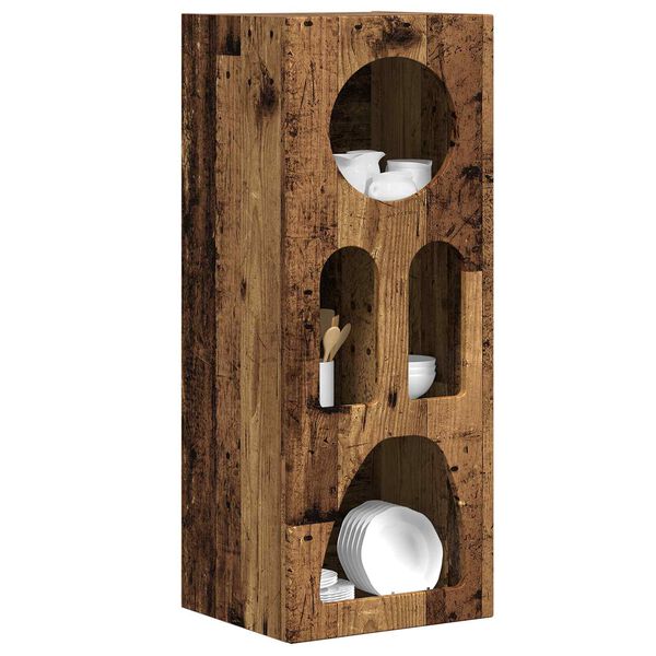 vidaXL Buffet Bois ancien 40 x 35 x 100.5 cm Bois d'ing&eacute;nierie