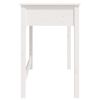 vidaXL Bureau avec tiroirs Blanc 100x50x78 cm Bois massif de pin