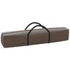 vidaXL Tente de r&eacute;ception pliable avec parois Taupe 2x2 m
