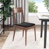 vidaXL Coussins de si&egrave;ge 4 pcs Noir 40 x 40 x 3 cm Velours