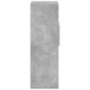 vidaXL Buffet haut gris b&eacute;ton 40x42,5x124 cm bois d'ing&eacute;nierie
