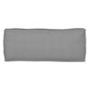 vidaXL Set de coussins de palette 2 pcs Gris 100 x 40 x 8 cm