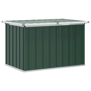 vidaXL Coffre de rangement de jardin Vert 109x67x65 cm