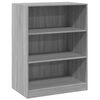 vidaXL Garde-robe sonoma gris 77x48x102 cm bois d'ing&eacute;nierie