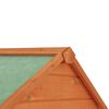 vidaXL Armoire de rangement de jardin Marron 42,5x64x190 cm