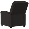 vidaXL Fauteuil de massage Noir Velours