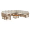 vidaXL Ensemble de canap&eacute;s d'ext&eacute;rieur 12 pc 11 place