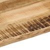 vidaXL Dessus de table bord vivant 80x40x2,5 cm bois de manguier brut