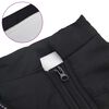 vidaXL Manteau pour chien Noir L32 Fleece et Polyester