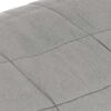 vidaXL Couverture lest&eacute;e Gris 235x290 cm 15 kg Tissu