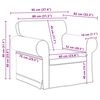 vidaXL Ensemble de Canap&eacute;s 2 pcs Gris fonc&eacute; 175 x 82 x 80 cm tissu