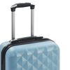 vidaXL Valise rigide Bleu ABS